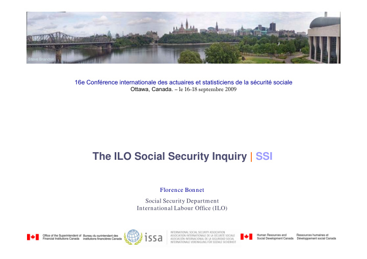 the ilo social security inquiry ssi