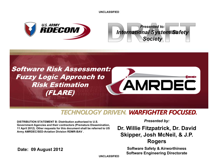 software risk assessment fuzzy logic approach to risk