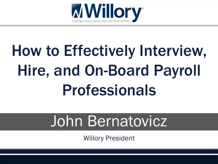 professionals john bernatovicz