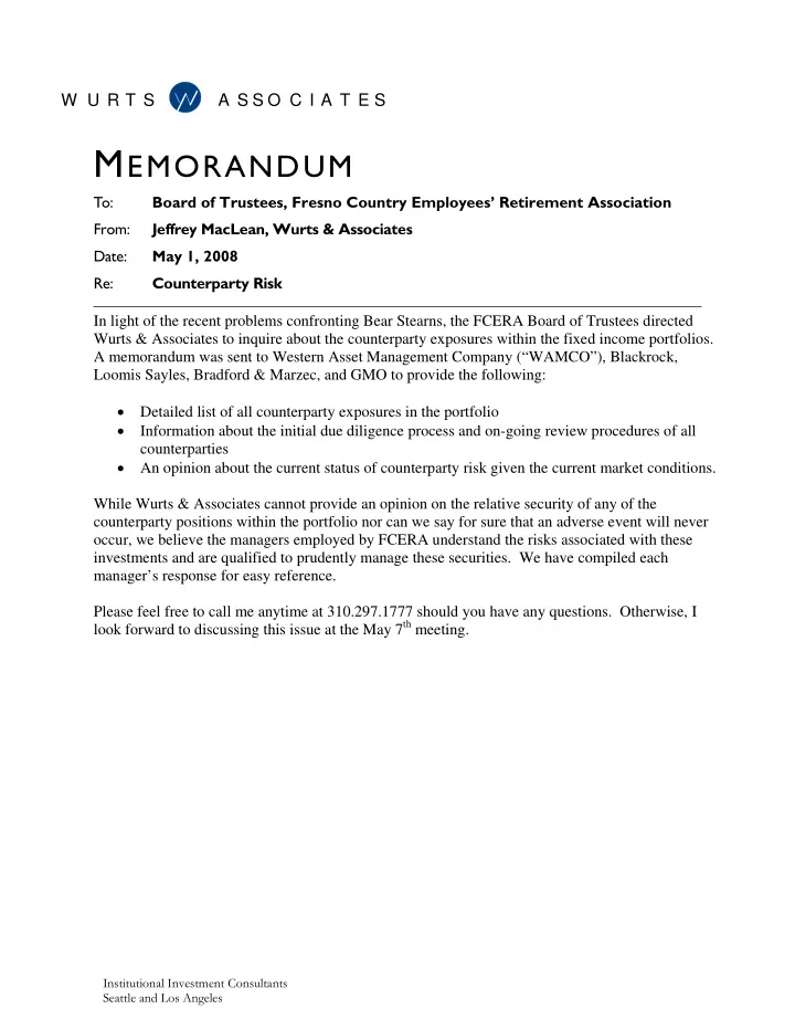 m emorandum