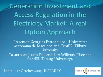 Motivation  Research Questions  Penetration of renewable energy will constrain existing