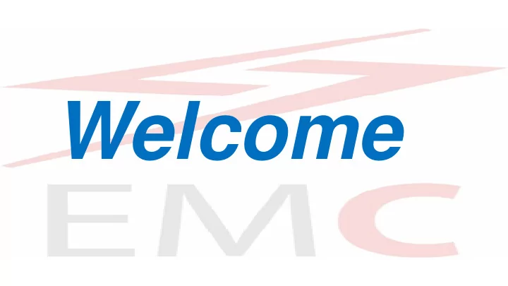 welcome