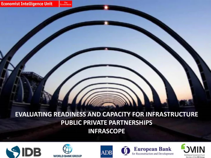 evaluating readiness and capacity for infrastructure
