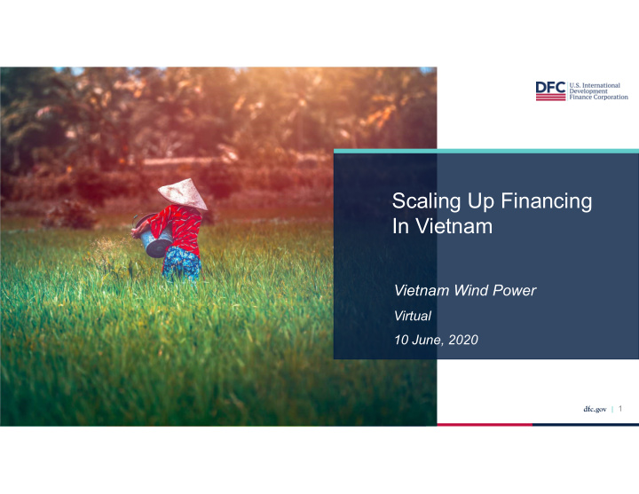 scaling up financing in vietnam