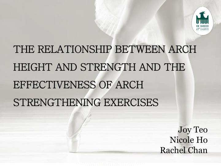 effectiveness of arch