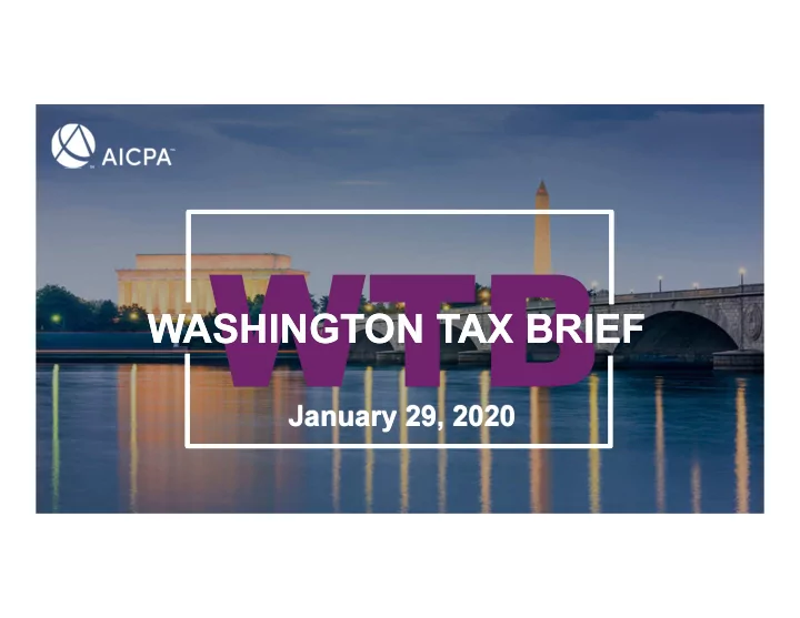 washington tax brief washington tax brief