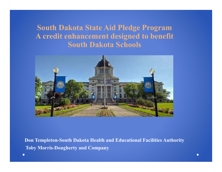 south dakota state aid pledge program a credit