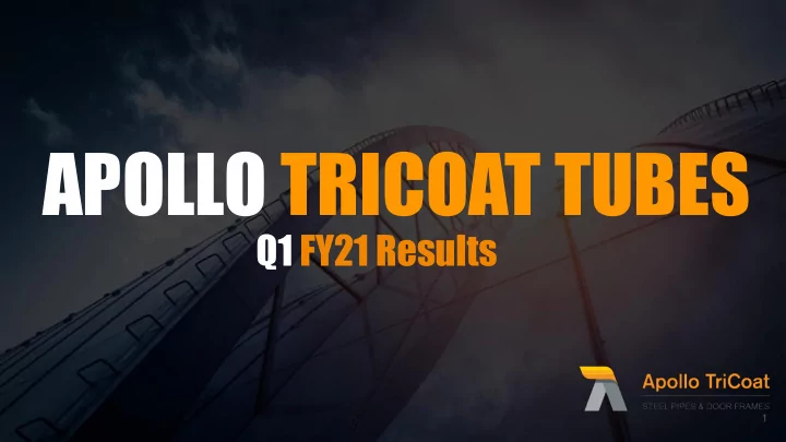 apollo tricoat tubes