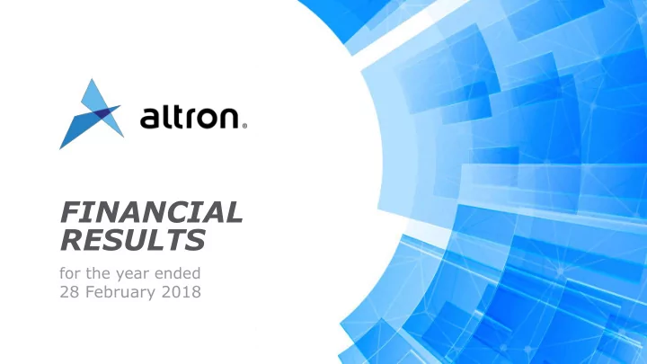 financial