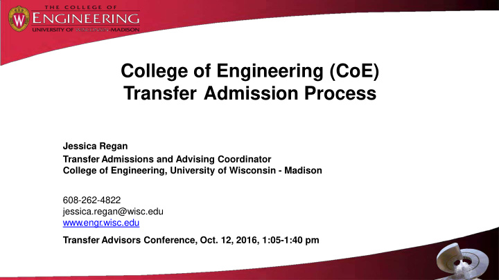college of engineering coe transfer admission process