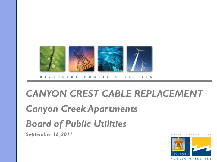 canyon crest cable replacement canyon creek apartments