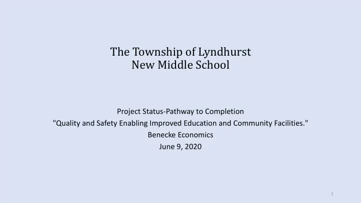 the township of lyndhurst