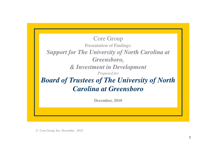 board of trustees of the university of north board of