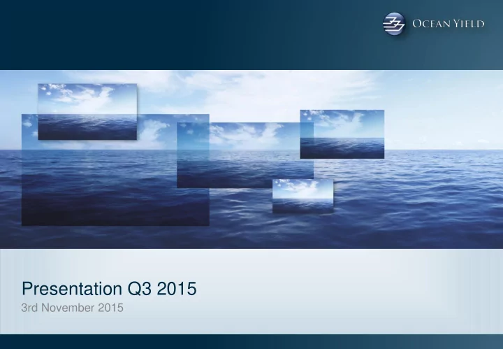 presentation q3 2015