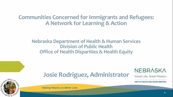 josie rodriguez administrator