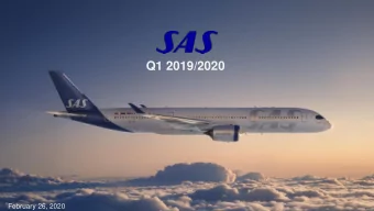 Q1 2019/2020  February 26, 2020  Q1-20  Key Highlights  CHANGE  VS. Q1-19  Q1-20  Financial drivers