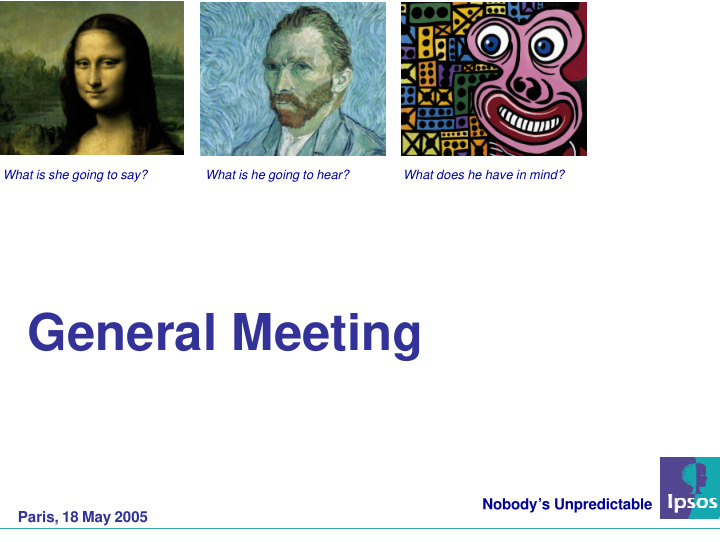 general meeting