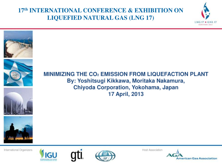 17 th international conference exhibition on