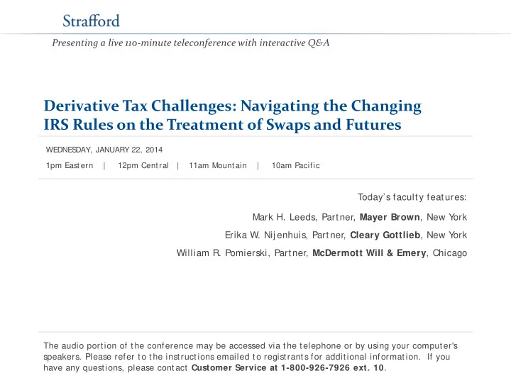 derivative tax challenges navigating the changing irs