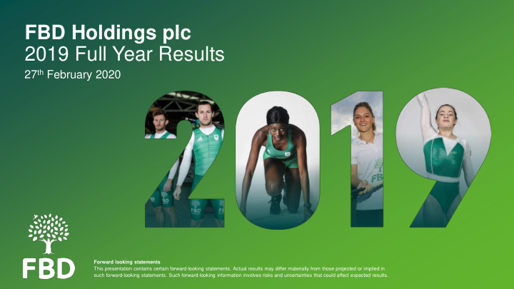 fbd holdings plc 2019 full year results