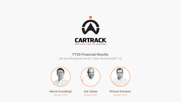 fy20 financial results