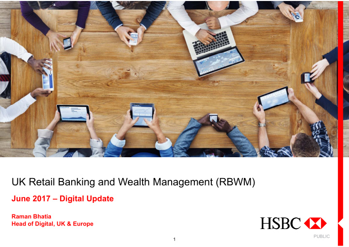 uk retail banking and wealth management rbwm