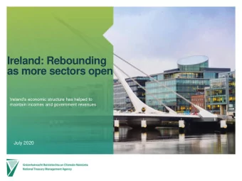 as more sectors open  Irelands economic structure has helped to  maintain incomes and government