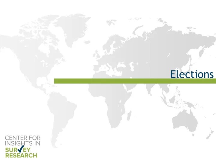 elections how likely if at all are you to vote in the