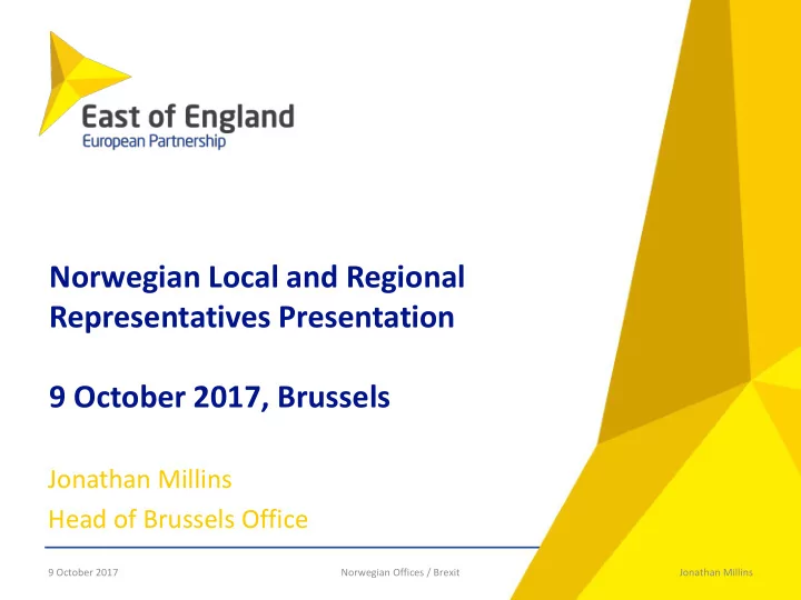 norwegian local and regional
