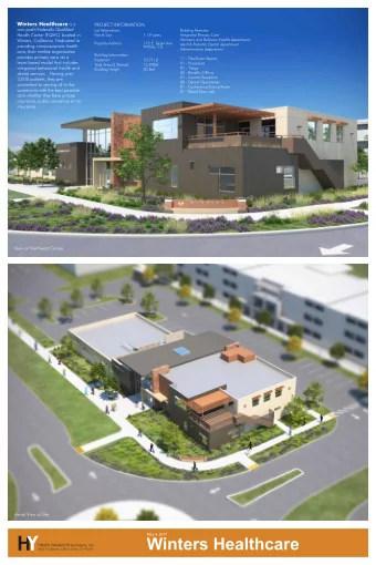 Winters Healthcare 1 Reception and Waiting  FIRE RISER  ROOM  TREATMENT  NORTH  OPERATORY