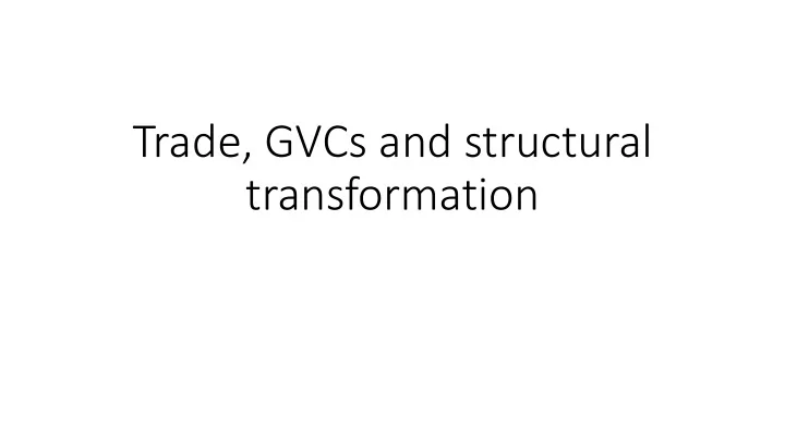 transformation context