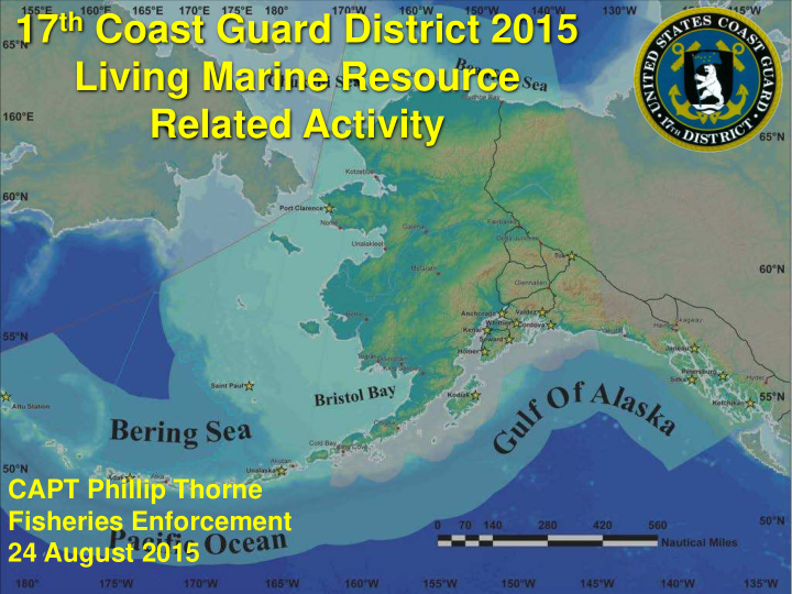 17 th coast guard district 2015 living marine resource