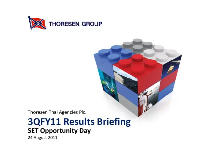 3qfy11 results briefing
