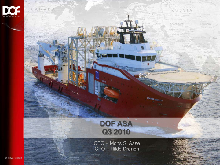 dof asa q3 2010