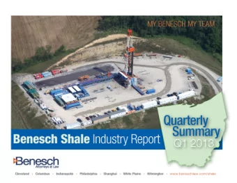 2  1. Top Issues and Considerations  Top Issues  Considerations  Major drillers and environmental