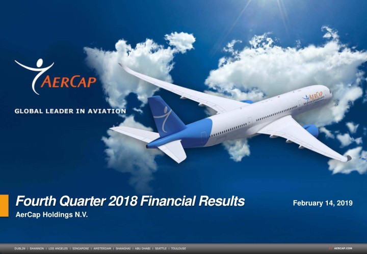 fourth quarter 2018 financial results