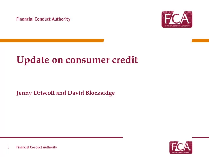 jenny driscoll and david blocksidge 1 update april 2014