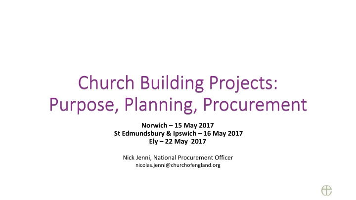 church building projects