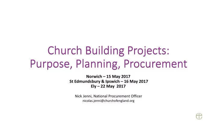 church building projects
