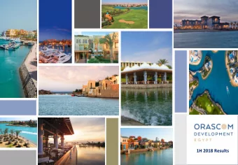 1H 2018 Results  Agenda  1H 2018 Key Highlights &amp; Destination Progress  Page 3  1H 2018