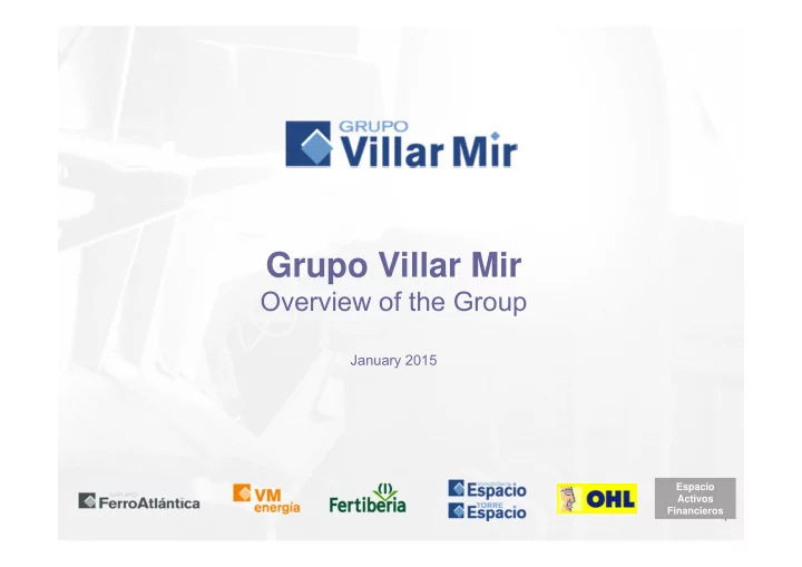 grupo villar mir