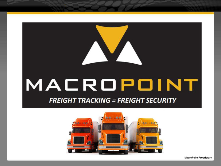 macropoint proprietary