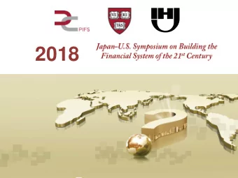 2018  Trumponomics and Financial Deregulation:  Impact on International FIs  Trumponomics  Is