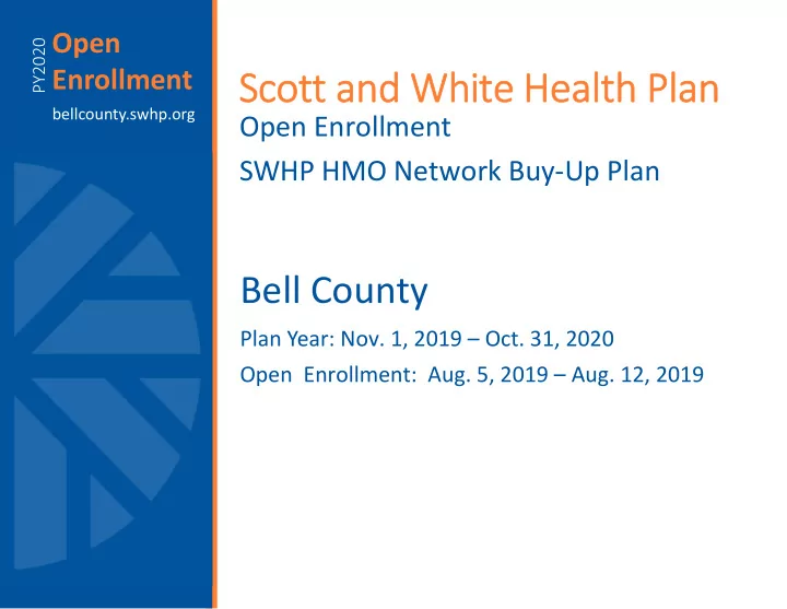 scott and wh white he health plan