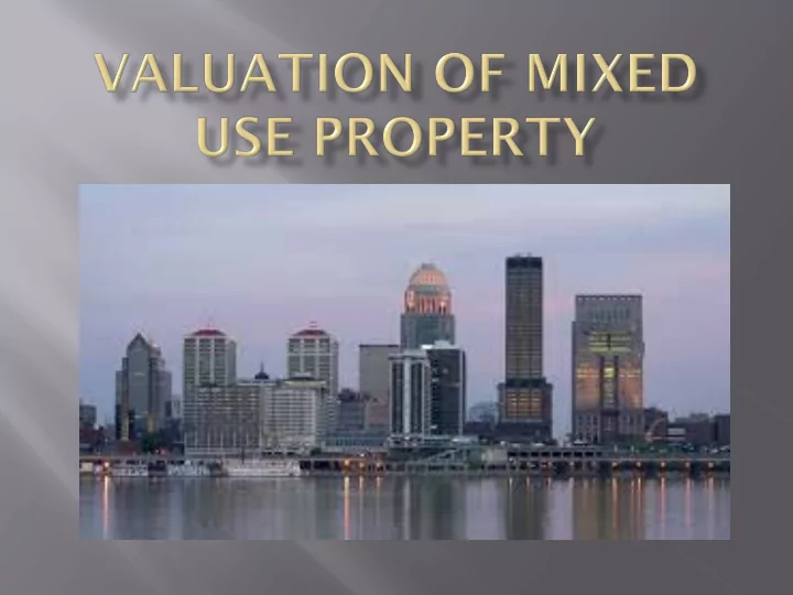 mixed use development is in a broad sense any urban