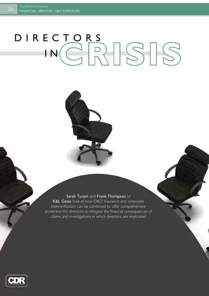 i n crisis