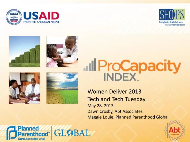 women deliver 2013