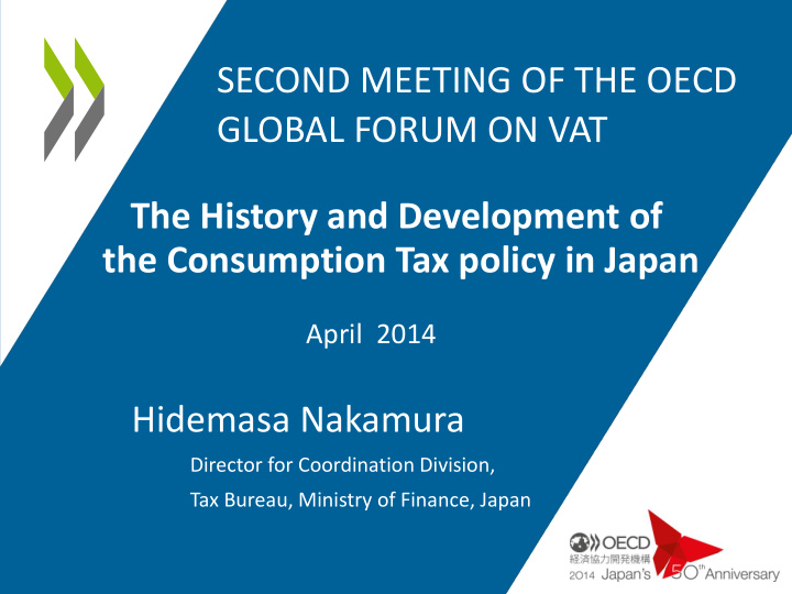 second meeting of the oecd global forum on vat the