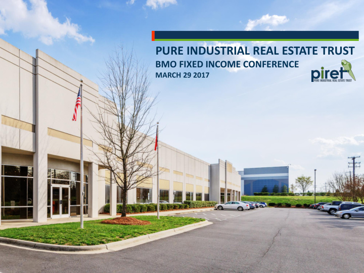 pure industrial real estate trust