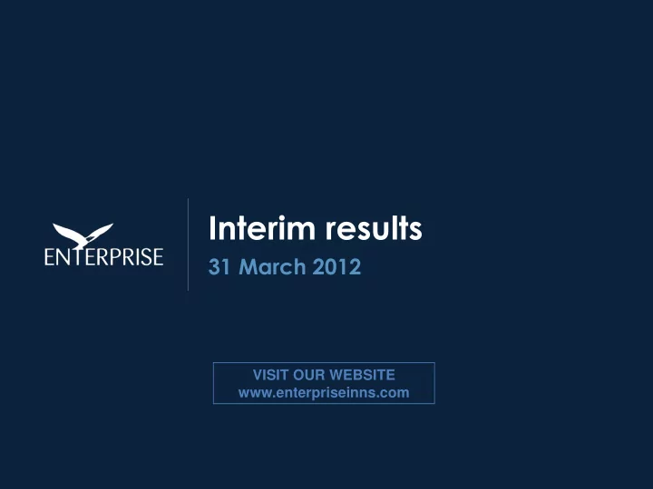 interim results